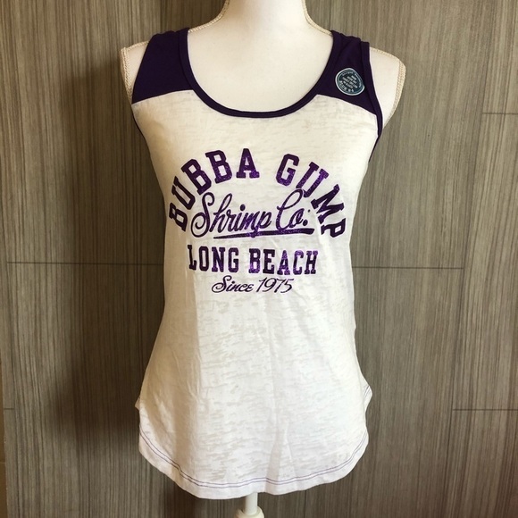 Bubba Gump sleeveless tank top New - Picture 1 of 9